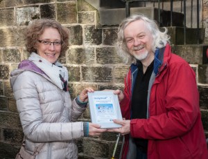 Molecule Trail prize winner Angela Halliday