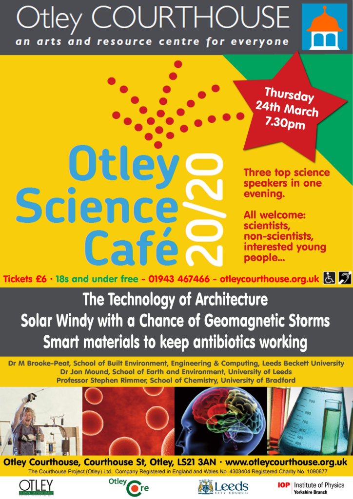 Otley Science Café March 2022 Poster