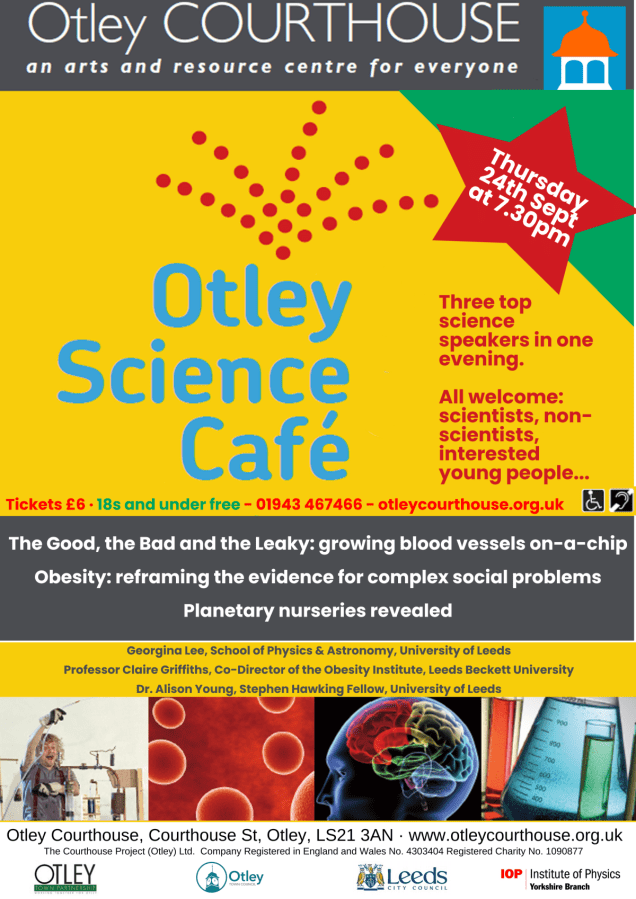 September Science cafe Poster